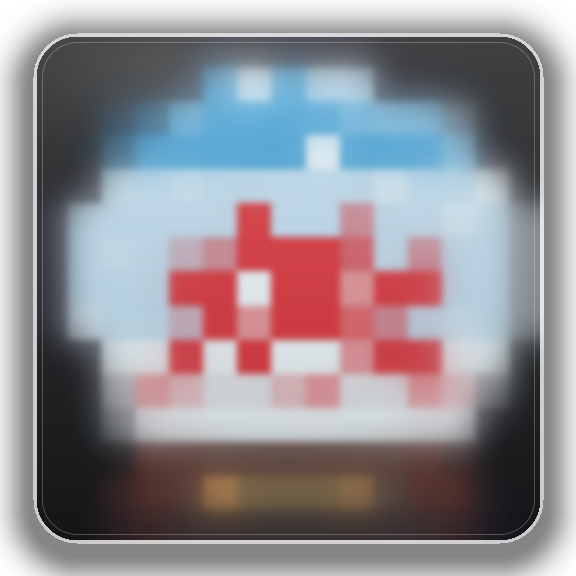 Space Invader LAP_21 mosaic in Lapland — protected preview
