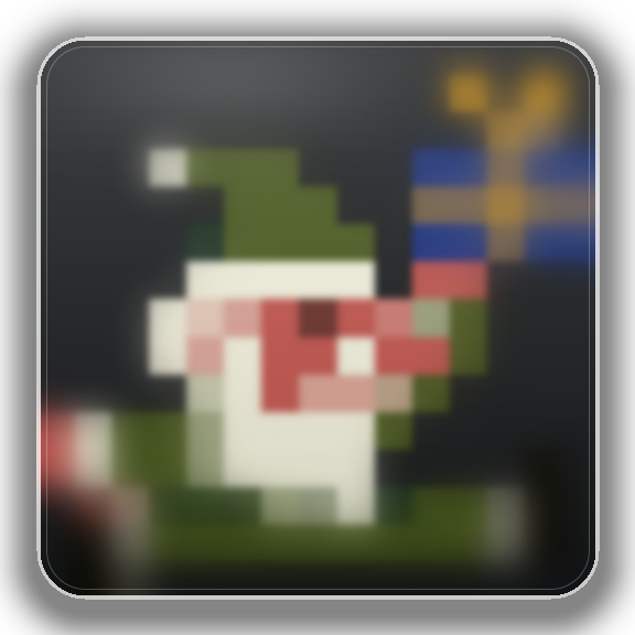 Space Invader LAP_28 mosaic in Lapland — protected preview