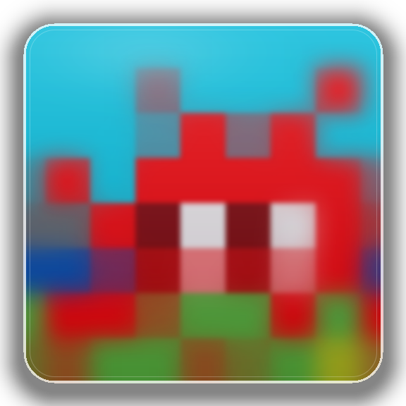Space Invader LAP_33 mosaic in Lapland — protected preview