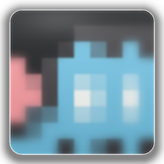 Space Invader LAP_46 mosaic in Lapland — protected preview
