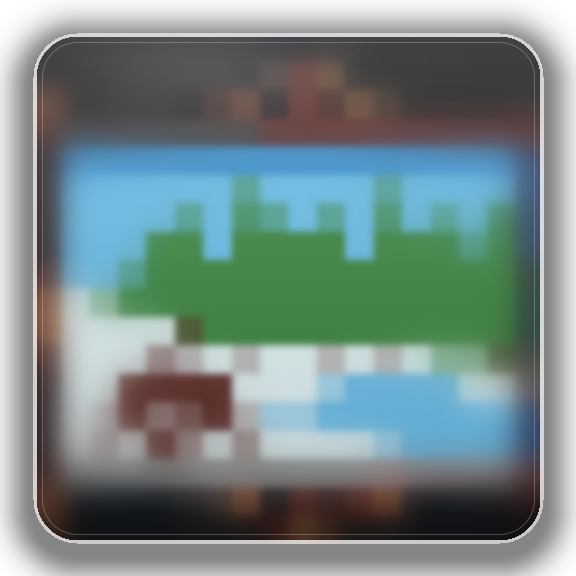 Space Invader LAP_51 mosaic in Lapland — protected preview