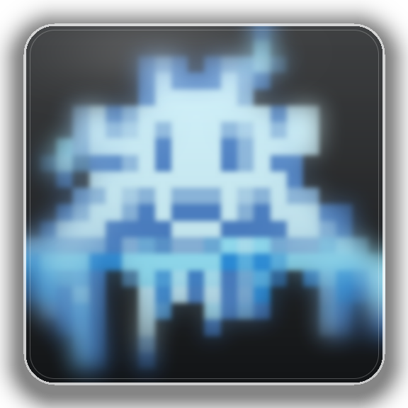 Space Invader LAP_55 mosaic in Lapland — protected preview