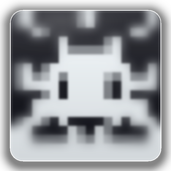 Space Invader LAP_57 mosaic in Lapland — protected preview