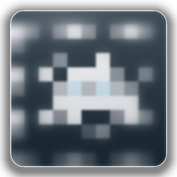 Space Invader LAP_82 mosaic in Lapland — protected preview