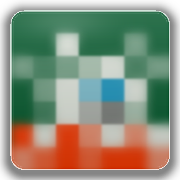 Space Invader MEN_01 mosaic in Menorca — protected preview