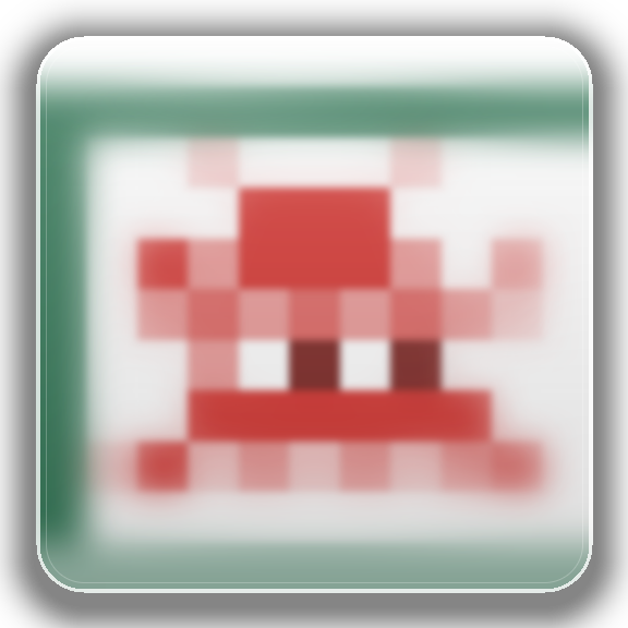 Space Invader ROM_44 mosaic in Roma — protected preview