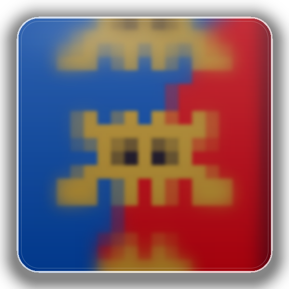 Space Invader VRS_11 mosaic in Versailles — protected preview